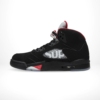 Medial side view of the Air Jordan 5