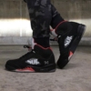 On-foot of the Air Jordan 5