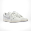 Angled front view of a full pair of Air Jordan 1