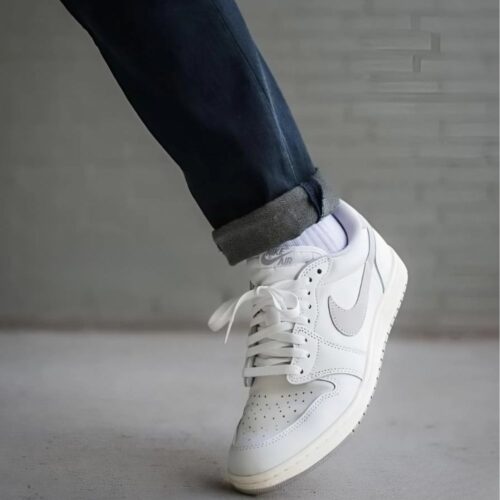 On-foot of the Air Jordan 1