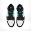 Top-down view of the Air Jordan 1