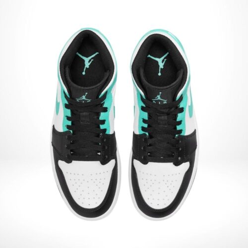 Top-down view of the Air Jordan 1