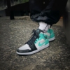 On-foot of the Air Jordan 1