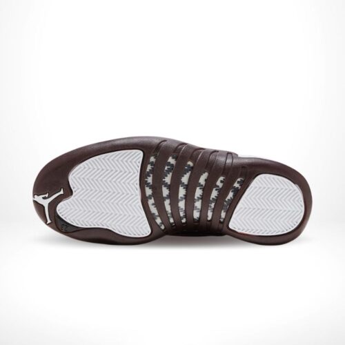 Bottom view of the Air Jordan 12