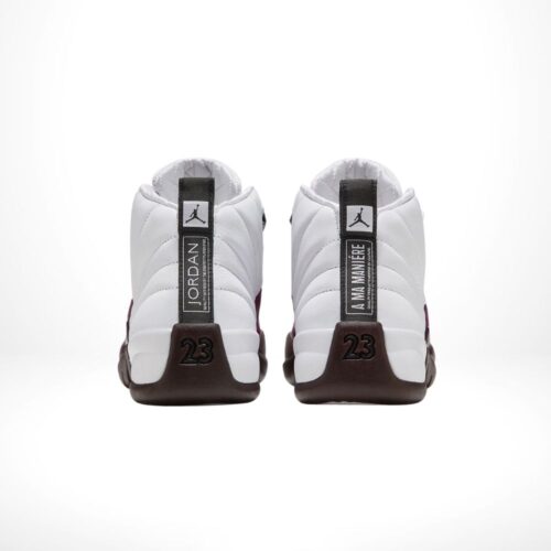 Rear view of the Air Jordan 12