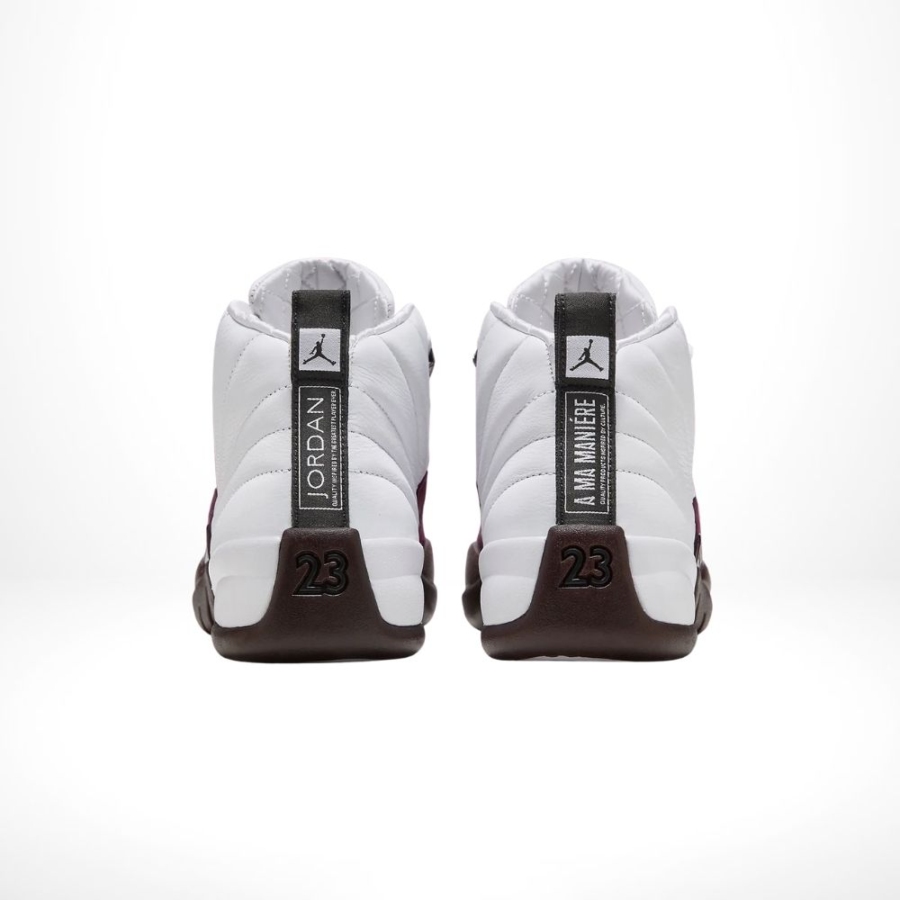 Rear view of the Air Jordan 12