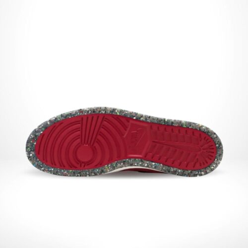 Bottom view of the Air Jordan 1