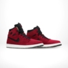 Angled front view of a full pair of Air Jordan 1