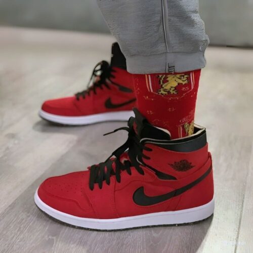 On-foot of the Air Jordan 1