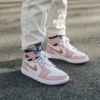 On-foot of the Air Jordan 1