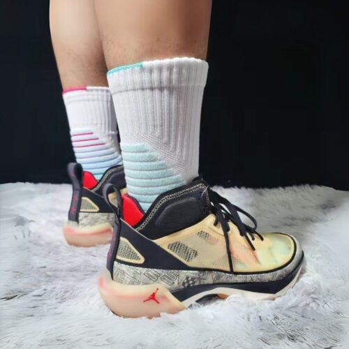 On-foot of the Air Jordan 37