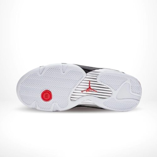 Bottom view of the Air Jordan 14