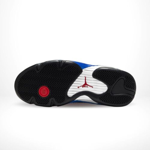 Bottom view of the Air Jordan 14