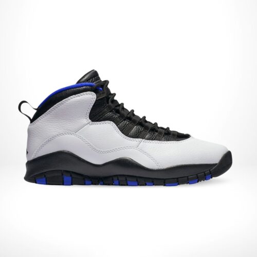 Side view of the Air Jordan 10