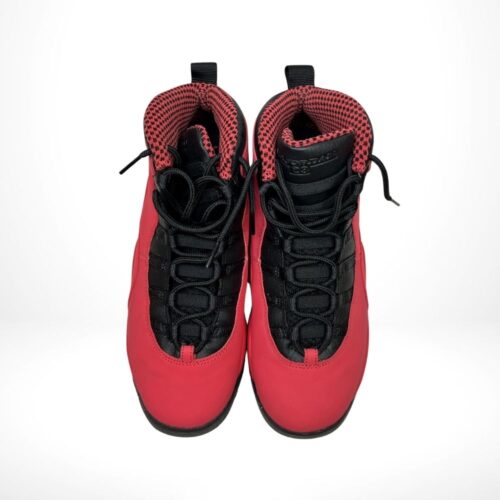 Top-down view of the Air Jordan 10