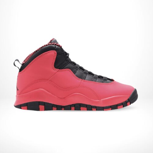 Side view of the Air Jordan 10