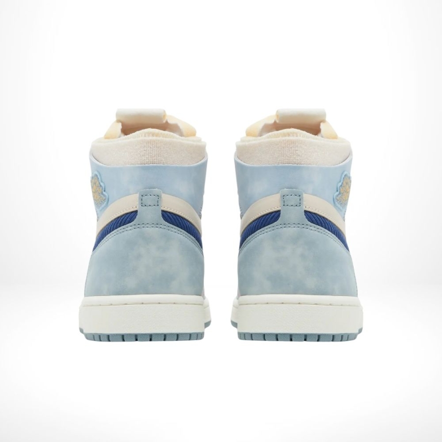 Rear view of the Air Jordan 1