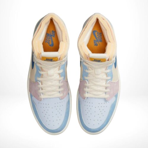 Top-down view of the Air Jordan 1