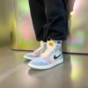 On-foot of the Air Jordan 1