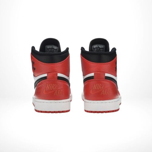 Rear view of the Air Jordan 1