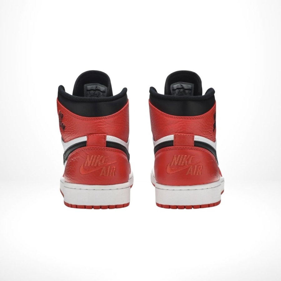 Rear view of the Air Jordan 1