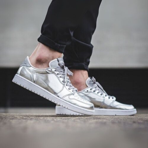 On-foot of the Air Jordan 1