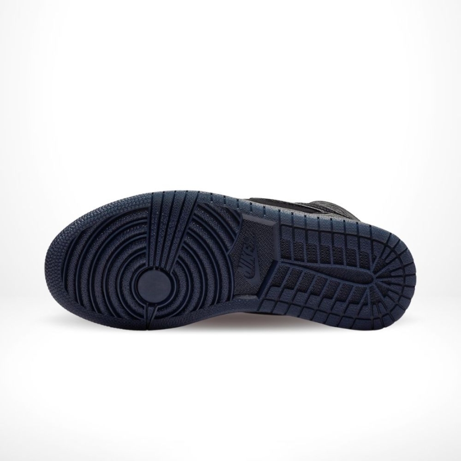 Bottom view of the Air Jordan 1