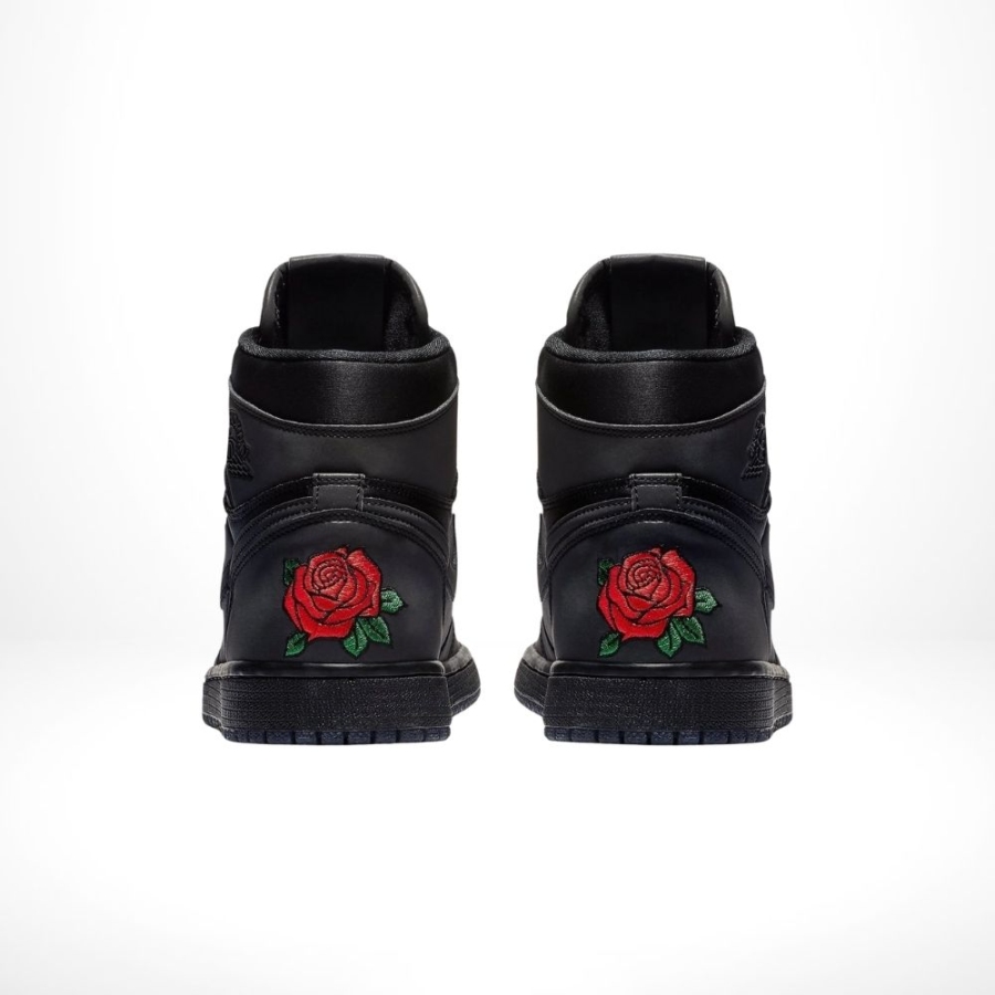 Rear view of the Air Jordan 1