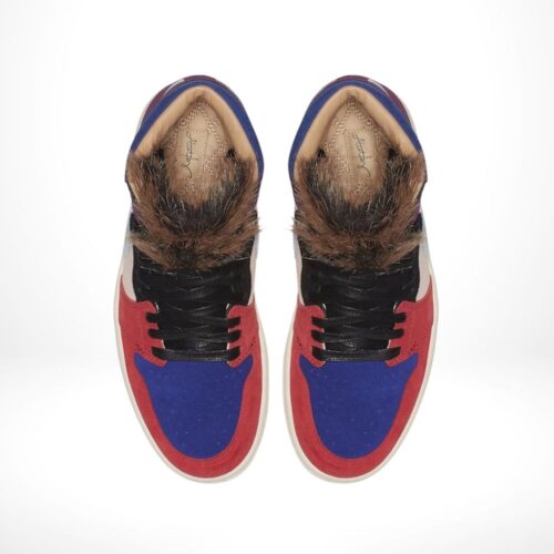 Top-down view of the Air Jordan 1