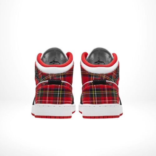 Rear view of the Air Jordan 1