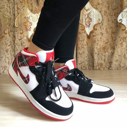 On-foot of the Air Jordan 1