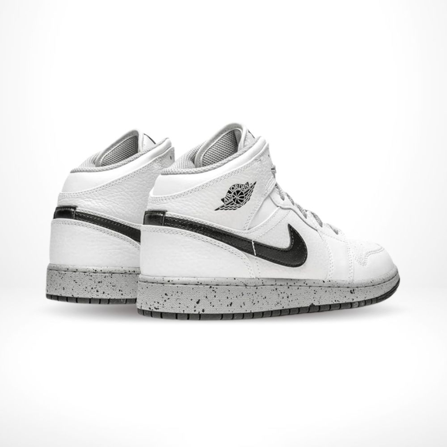 Rear view of the Air Jordan 1