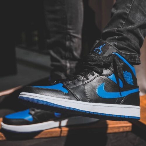On-foot of the Air Jordan 1