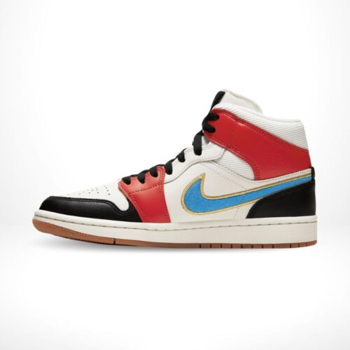 Medial side view of the Air Jordan 1