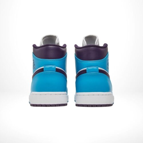 Rear view of the Air Jordan 1