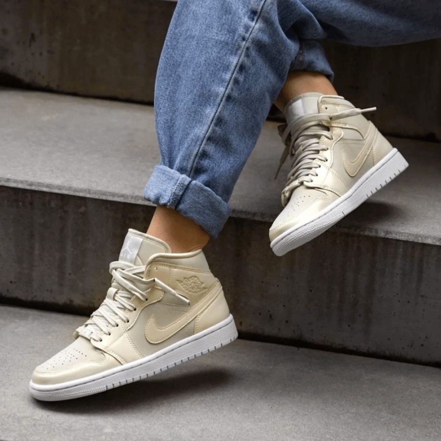 On-foot of the Air Jordan 1