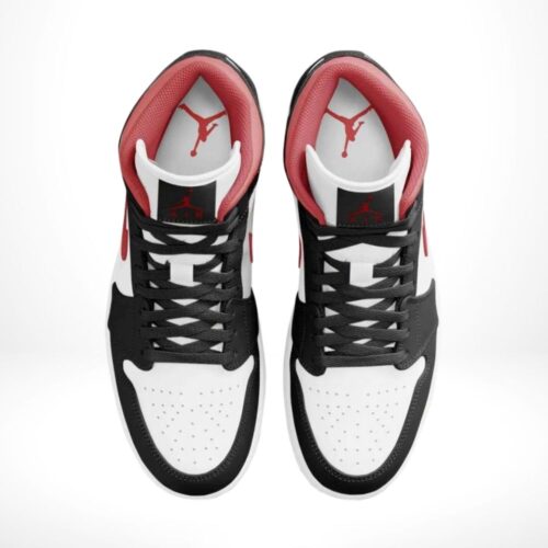Top-down view of the Air Jordan 1