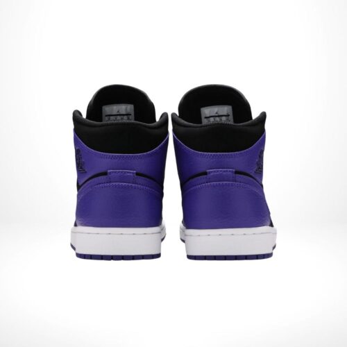 Rear view of the Air Jordan 1