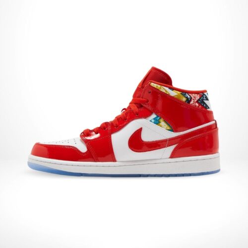 Medial side view of the Air Jordan 1