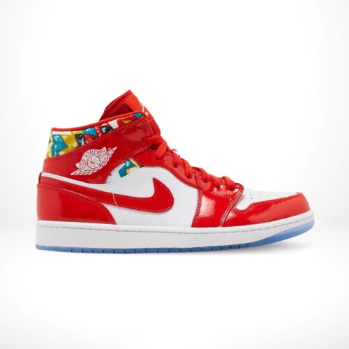 Side view of the Air Jordan 1