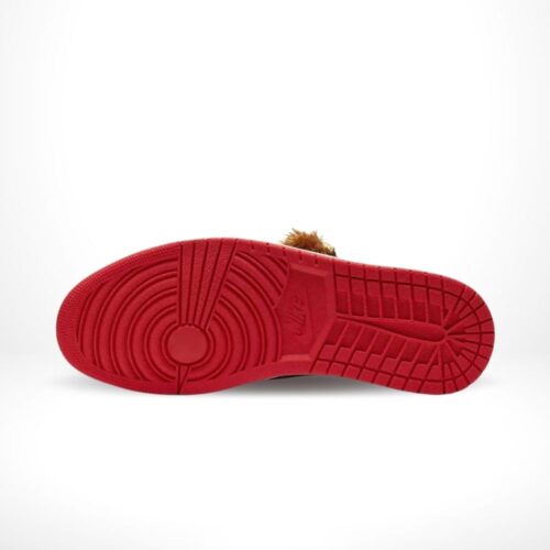 Bottom view of the Air Jordan 1