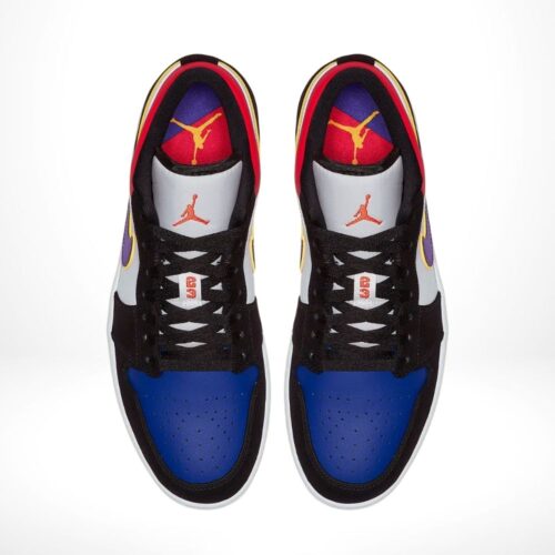 Top-down view of the Air Jordan 1