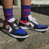 On-foot of the Air Jordan 1