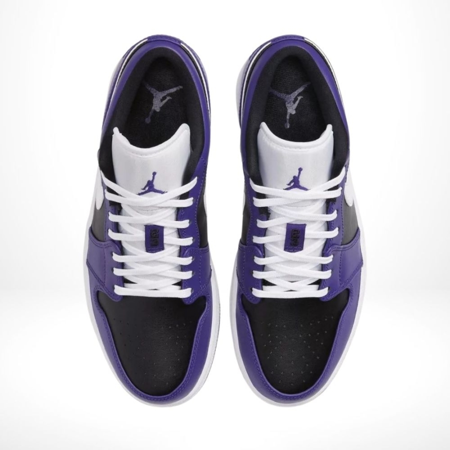 Top-down view of the Air Jordan 1