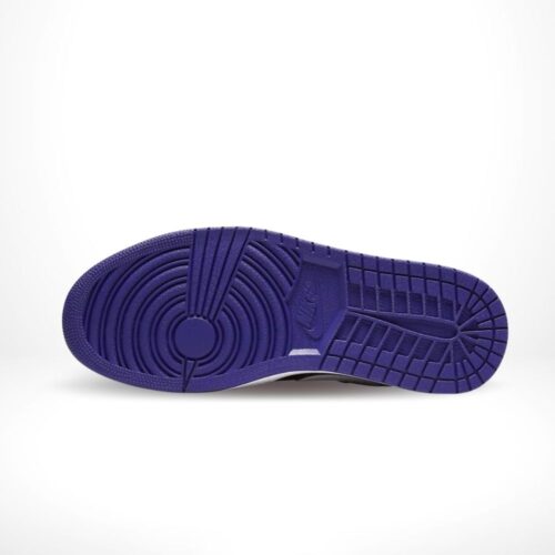 Bottom view of the Air Jordan 1