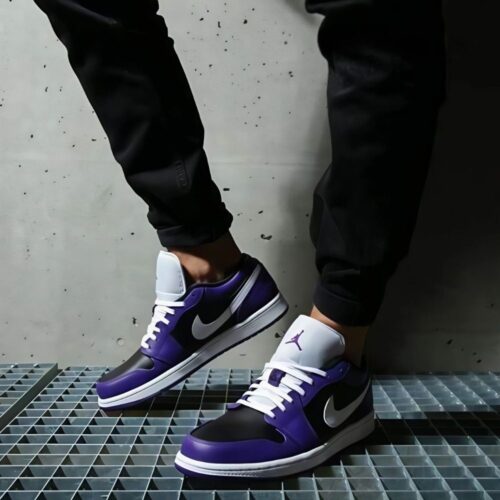 On-foot of the Air Jordan 1