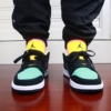On-foot of the Air Jordan 1