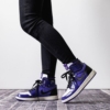 On-foot of the Air Jordan 1