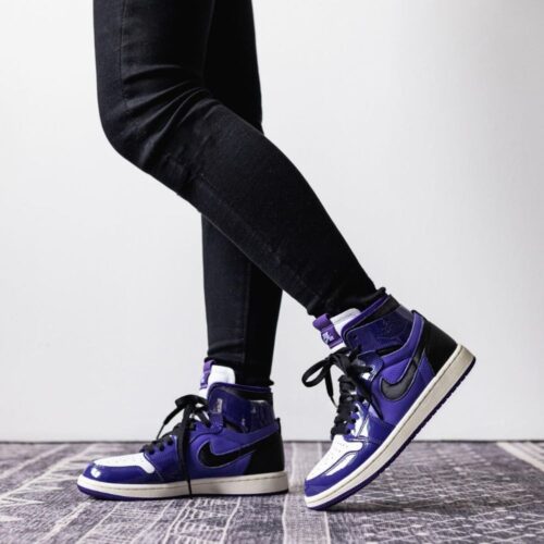 On-foot of the Air Jordan 1