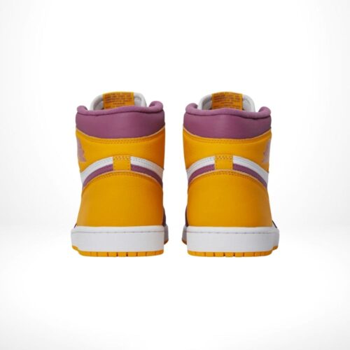 Rear view of the Air Jordan 1